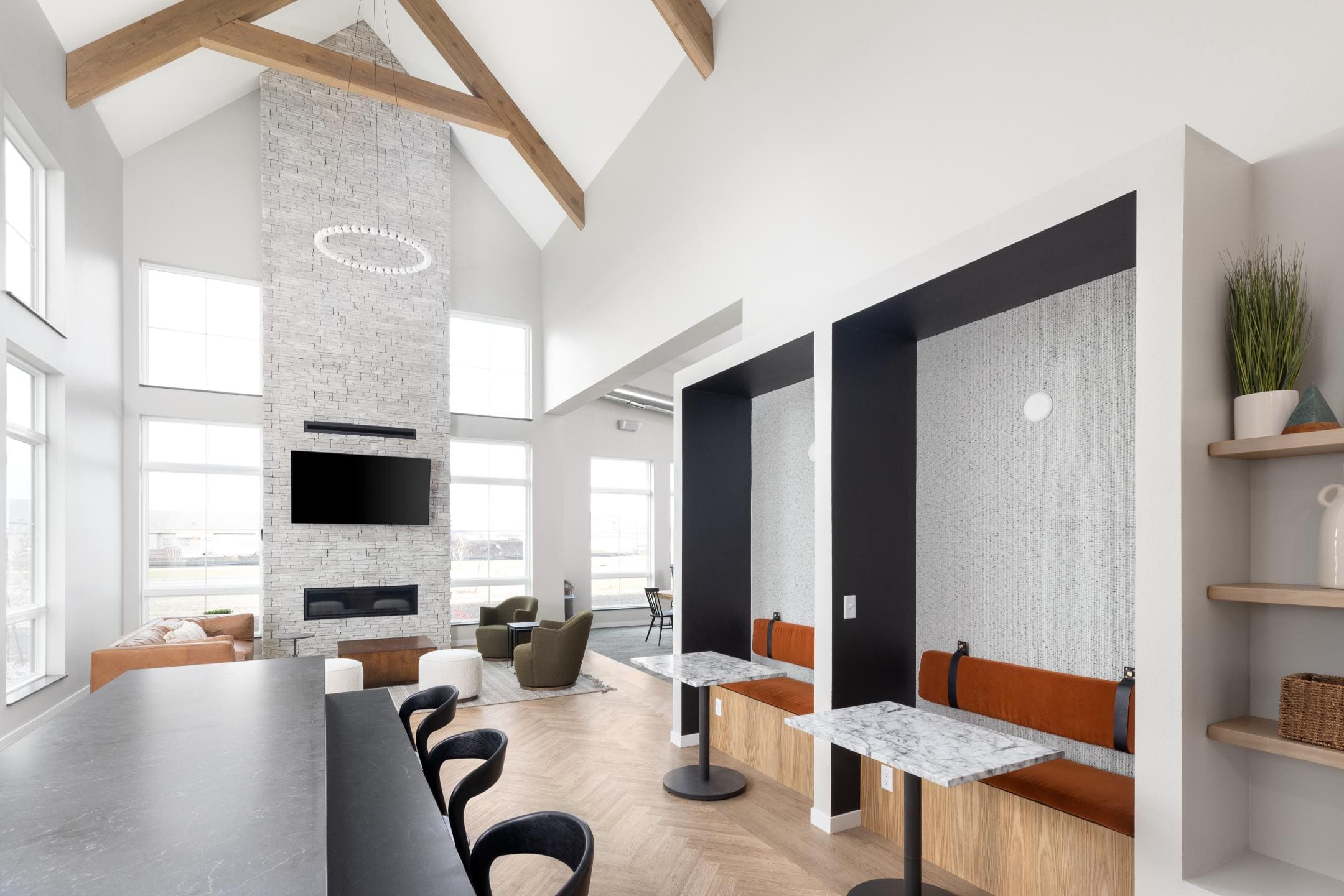 The Rye Project, Interior, Drywall Installation