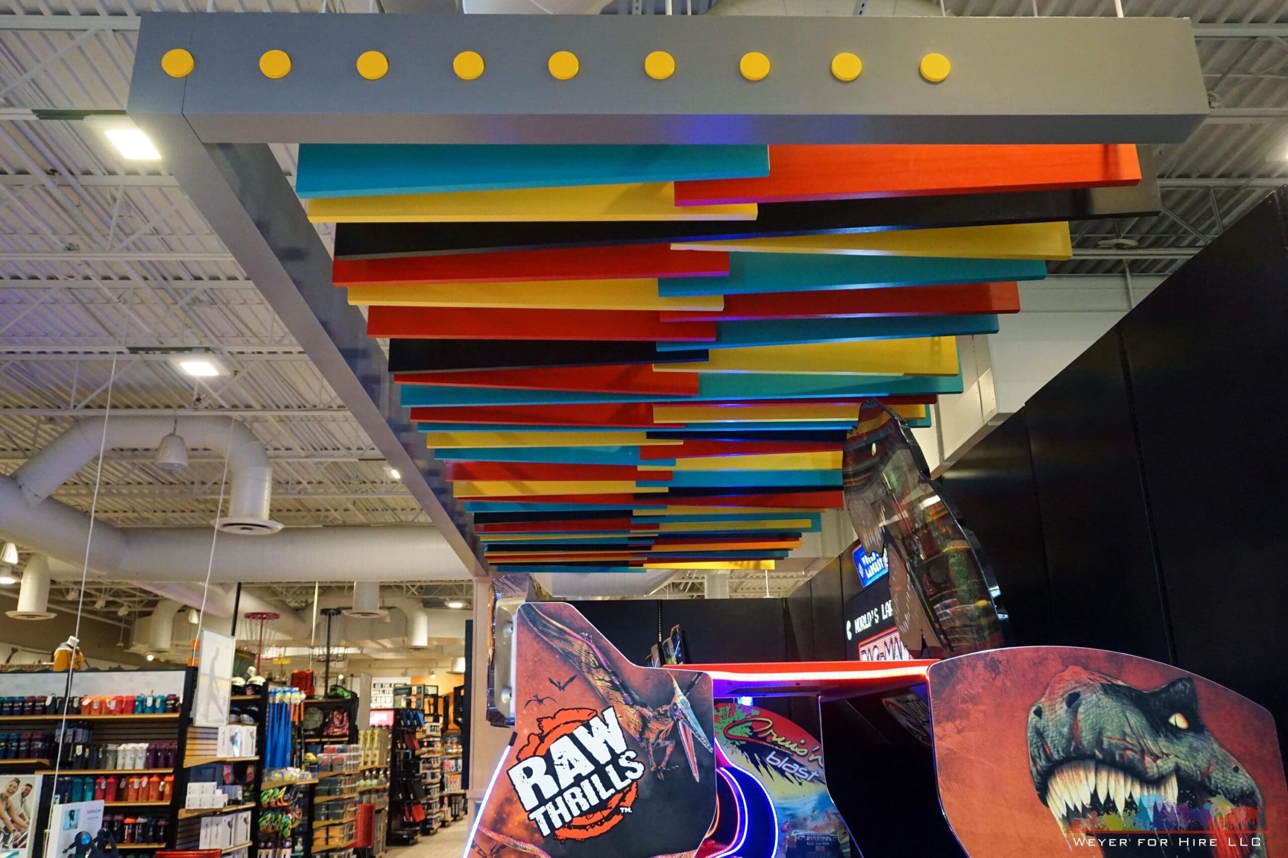 Scheels Project, Interior - Commercial Space, Custom Paint