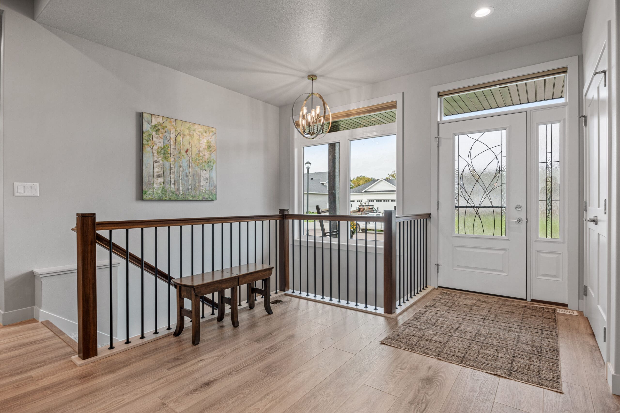 The Warm Haven Project, Interior, Soft Accent Walls Drywall Installation